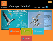 Tablet Screenshot of conceptsunlimited.in